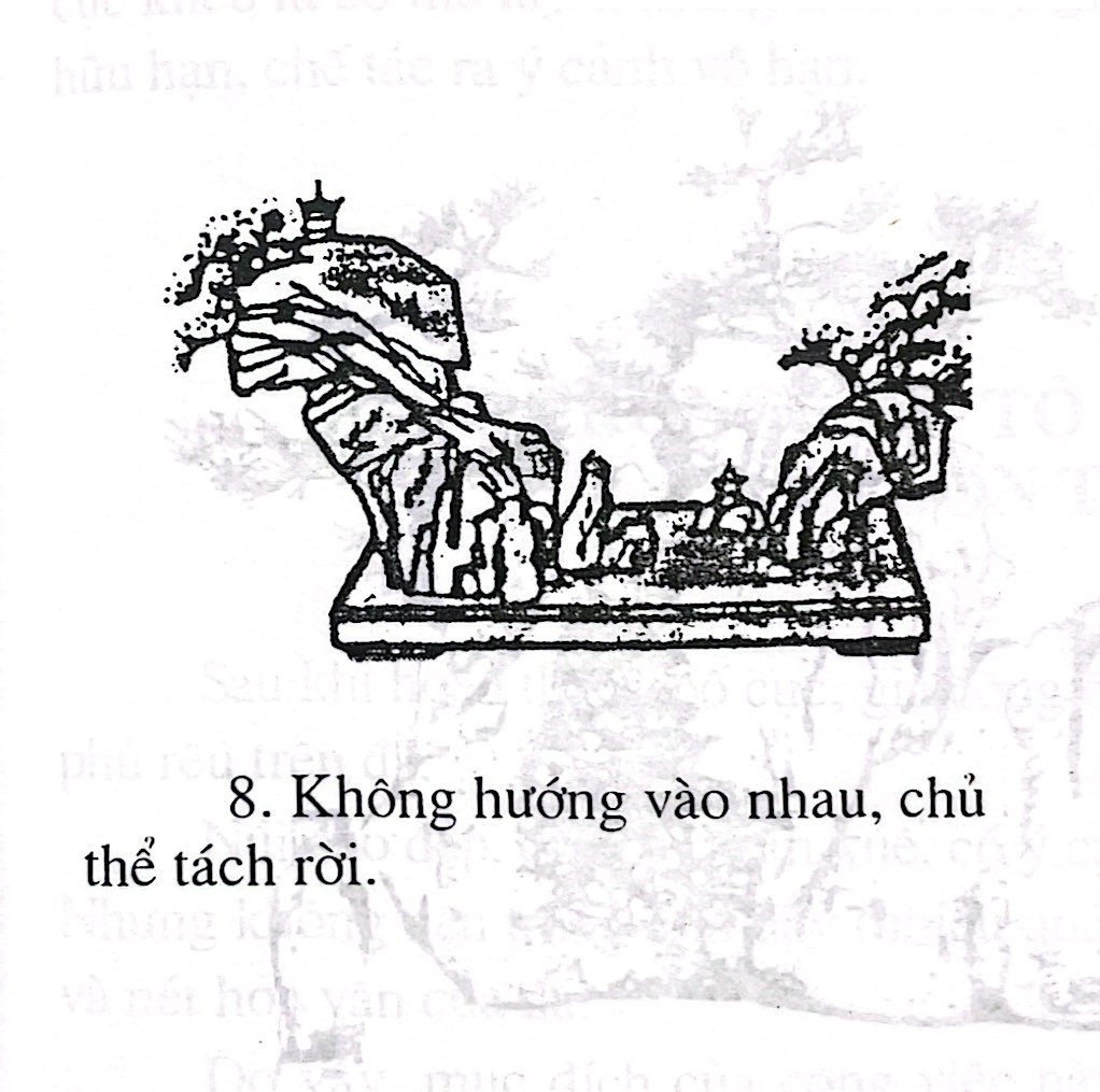 Bố cục, trồng cây tô điểm bồn cảnh sơn thủy - Trần Hợp