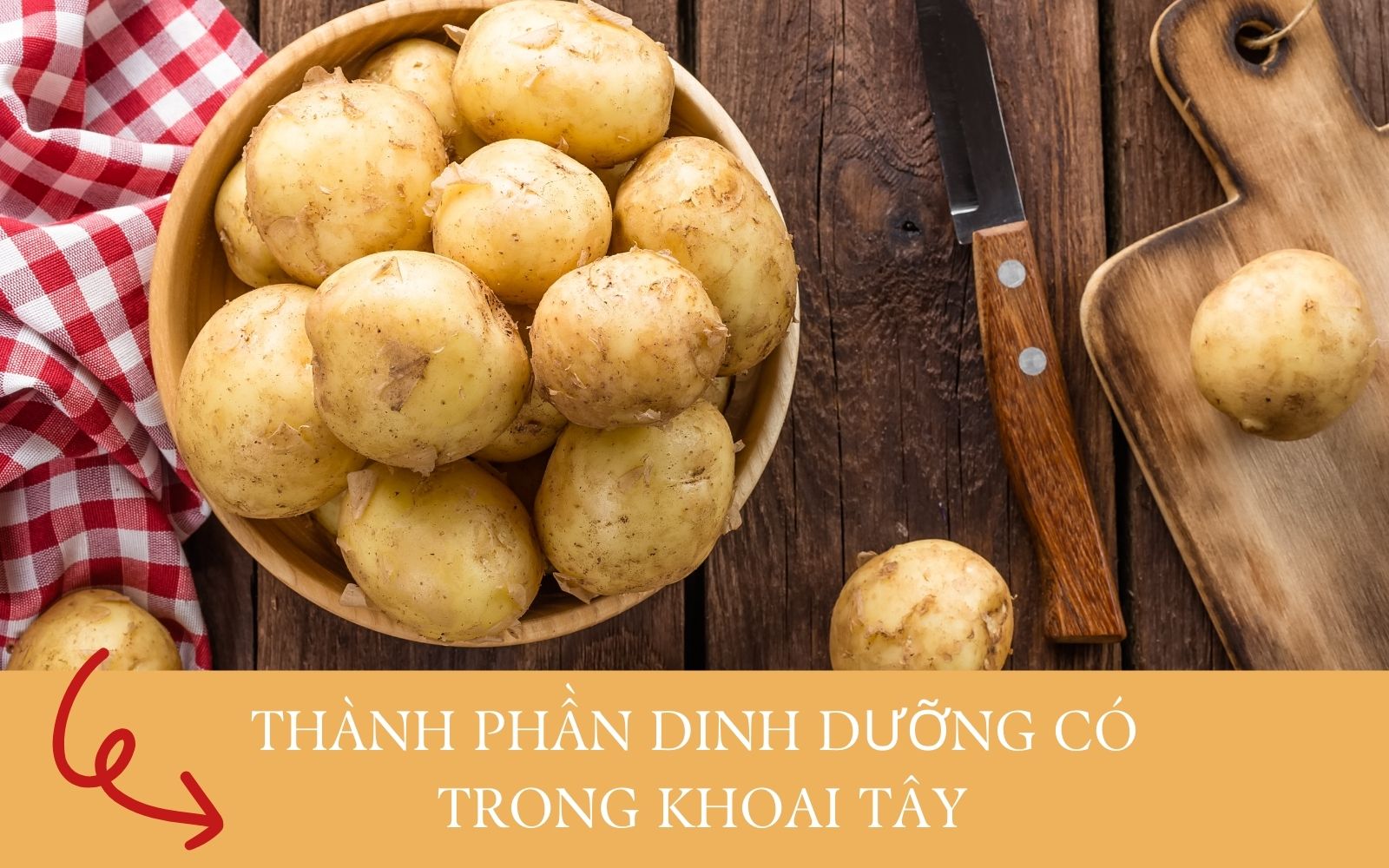 Hàm lượng dinh dưỡng có trong khoai tây