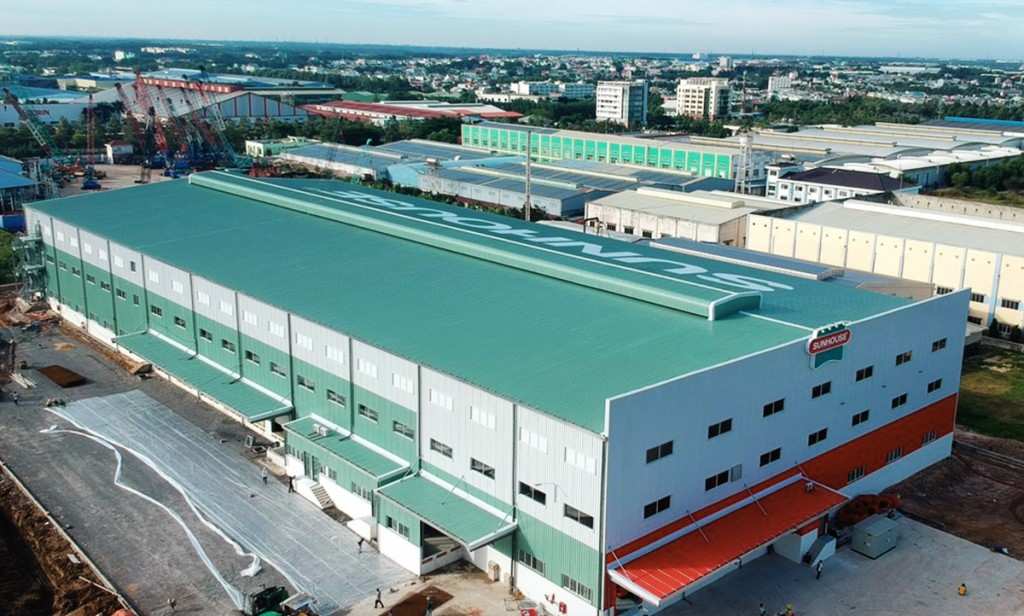Hình ảnh một nhà máy sản xuất của Sunhouse