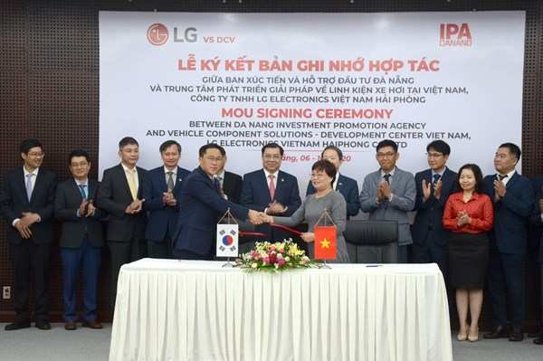 LG và Đà Nẵng ký hợp tác với nhau
