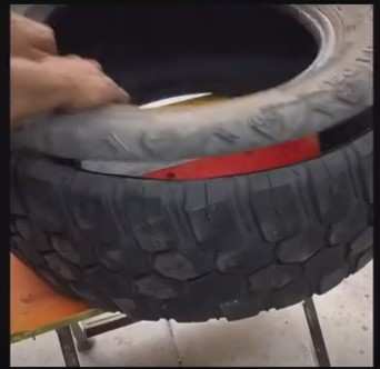 Hướng dẫn cắt lốp xe ô tô bằng máy cắt rung cực dễ dàng