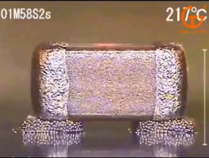 Quá trình tan chảy của kem hàn thực chất là một bước trong quy trình SMT
