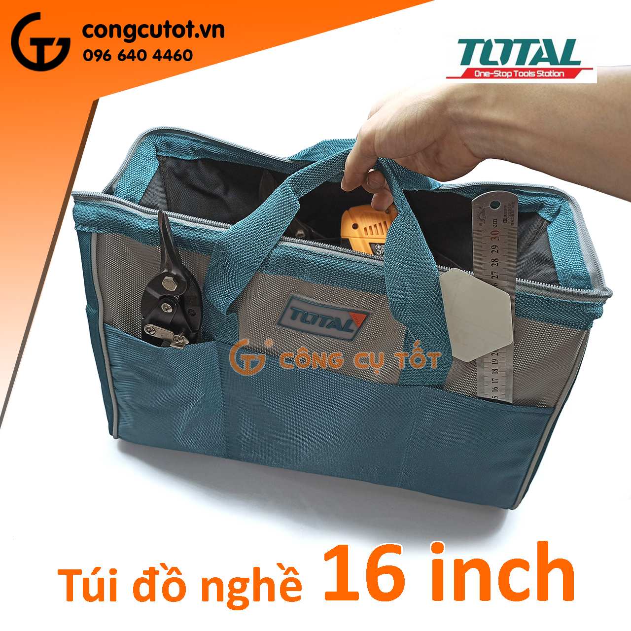 Túi đồ nghề 16 inch Total THT26161.