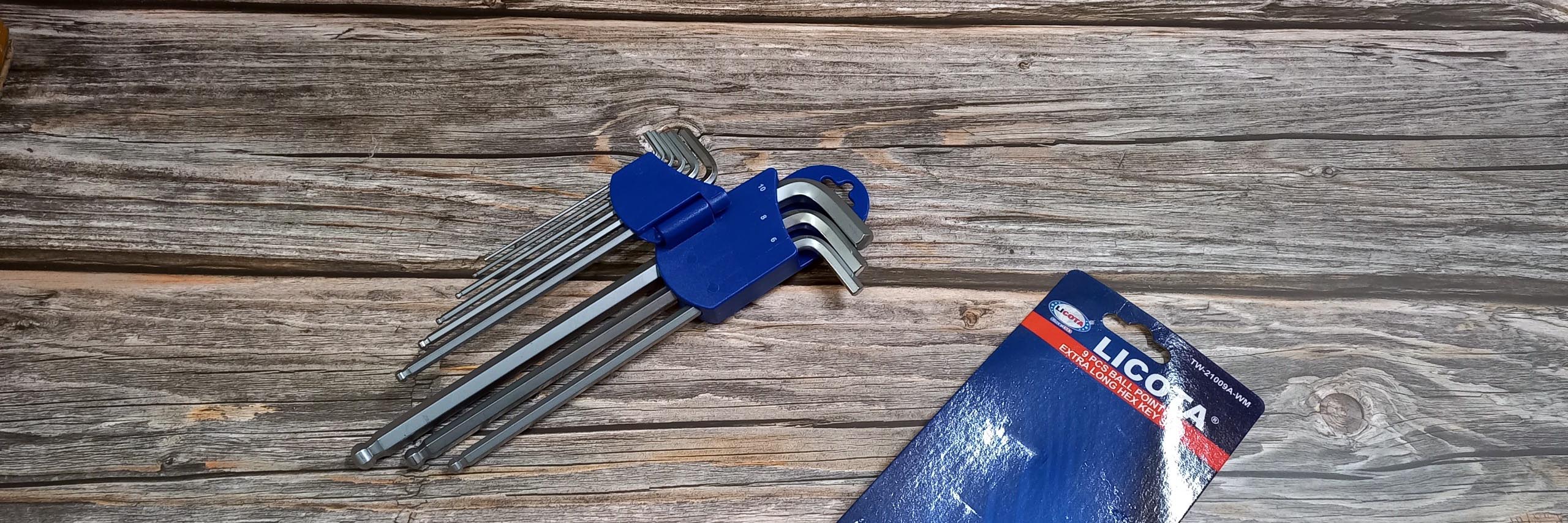 Licota key wrench - BP - Khóa lục giác bi chữ L