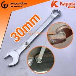 Cờ lê vòng miệng 30mm Kapusi K-6116 xi mờ