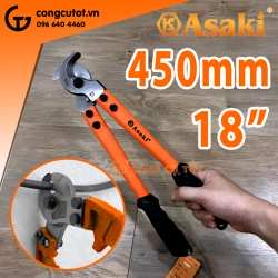 Kéo cắt dây cáp điện 18” 450mm Asaki AK-8211