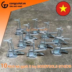 10 kích kê gạch 3 trụ GOODTOOLS GT4378 Việt Nam