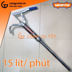 Bơm dầu bằng tay kiểu piston đầu hút tăng 15 lít/phút Wadfow WHY2515