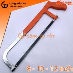 Cưa sắt cầm tay 3 nấc 8-10-12 inch Kapusi K-0455