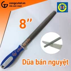 Dũa bán nguyệt 8 inch C-Mart E0014-BW-08