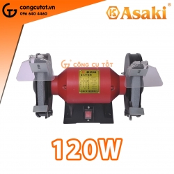 Máy mài bàn 2 đá Ø125mm lõi dây đồng 120W Asaki AS-001 MQD3213