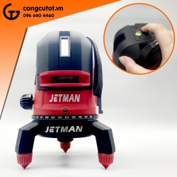 Bộ máy cân bằng laser 5 tia xanh JETMAN LS-0502 với 2 pin, 1 sạc và 1 kính