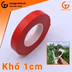 Băng buộc cành cây PVC màu đỏ