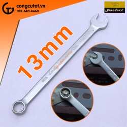 Cờ lê vòng miệng 13mm thép CrV xi mờ Standard CO#94013 Đài Loan