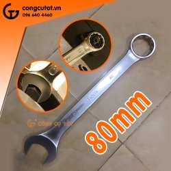 Cờ lê vòng miệng TS xi bóng 80mm