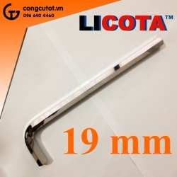 Lục giác thuần chữ L 19mm Licota HW300190SM