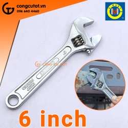 Mỏ lết trắng 6" C-Mart F0101-6