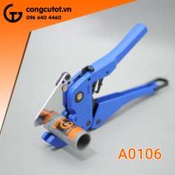 Sử dụng Kìm cắt ống PVC 3-42mm C-MART A0106 để cắt ống nhựa