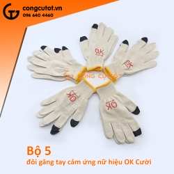 Bộ 5 găng tay bảo hộ cảm ứng dành cho Nữ