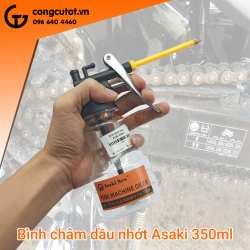 Bình châm dầu nhớt nhựa trong 350ml Asaki