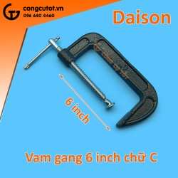 Vam chữ C Daison 6 inch