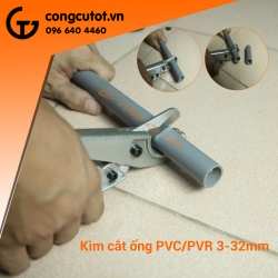 Kìm cắt ống PVC/PPR 3-32mm được làm từ thép cacbon cao rất sắc, cứng và không gỉ
