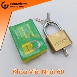 Khóa treo bấm 3 chìa muỗng Việt Nhật 60cmm