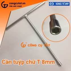 Cần tuýp chữ T 8mm bằng thép CrV Kingtony 118508M