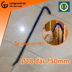 Xà cầy thân lục giác Ø18 dài 750mm C-Mart L0041-30