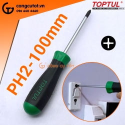 Tô vít bake PH2*100mm cán chống trượt TOPTUL FBAB0210