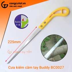 Cưa kiếm cầm tay 225mm cán nhựa Buddy BC0027