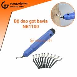 Bộ dao gọt bavia NB1100 là một sản phẩm tới từ thương hiệu Noga chuyên về dụng cụ cạo gọt