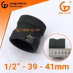 Tuýp đen ½" vặn ốc 2 đầu lục giác 39-41mm Santa CrMo IM39-41