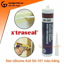 Keo silicone Axit 300ml X'traseal SA-101 màu trắng