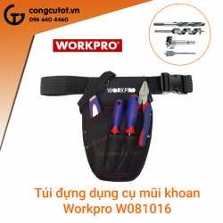 Túi đeo đựng mũi khoan W081016 tới từ thương hiệu nổi tiếng Workpro