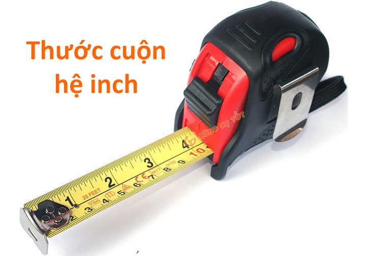 Thước cuộn hệ inch