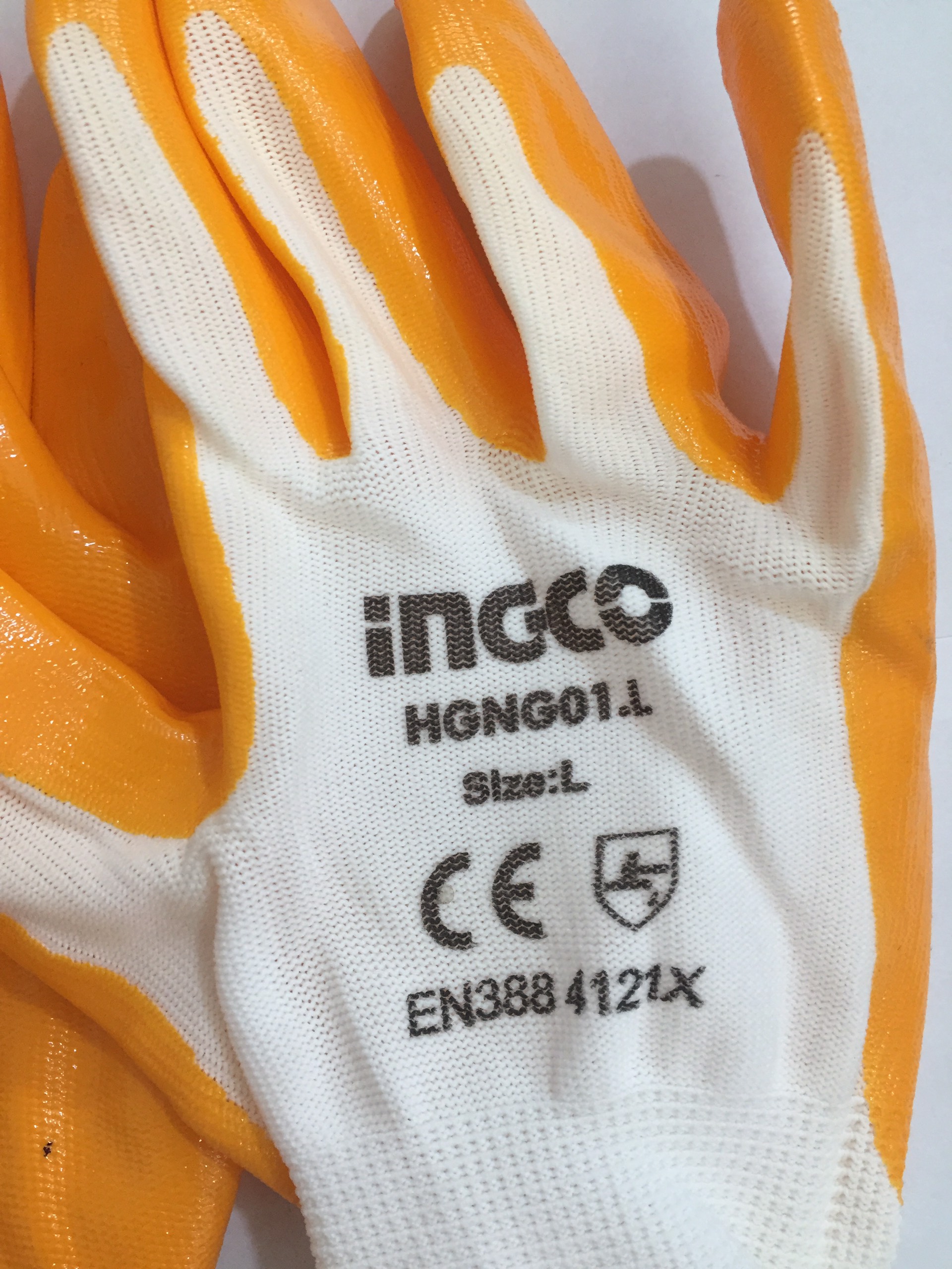 Hình ảnh 12 của mặt hàng Găng tay Nitri Ingco HGNG01.L size L
